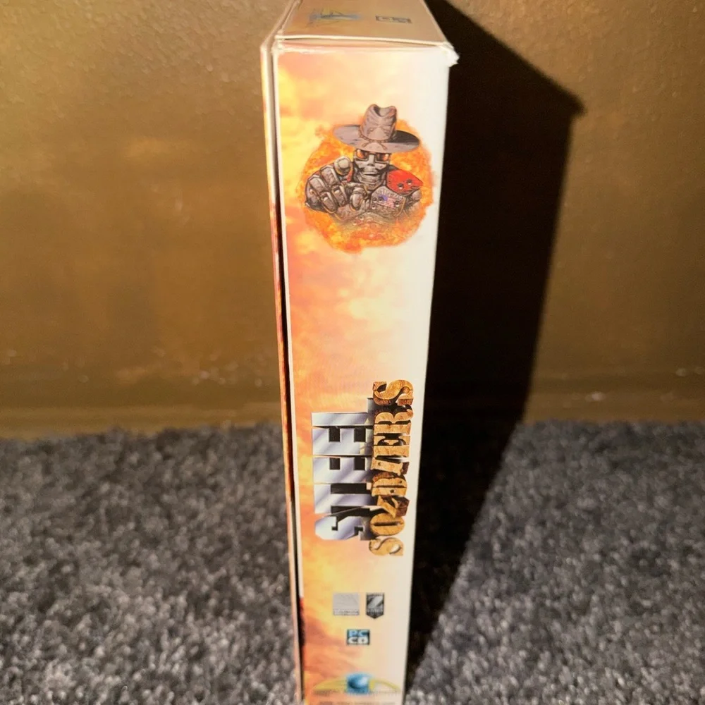Steel Soldiers PC Video Game Rated T For Teen Vintage Classic Used Pre Owned ESR